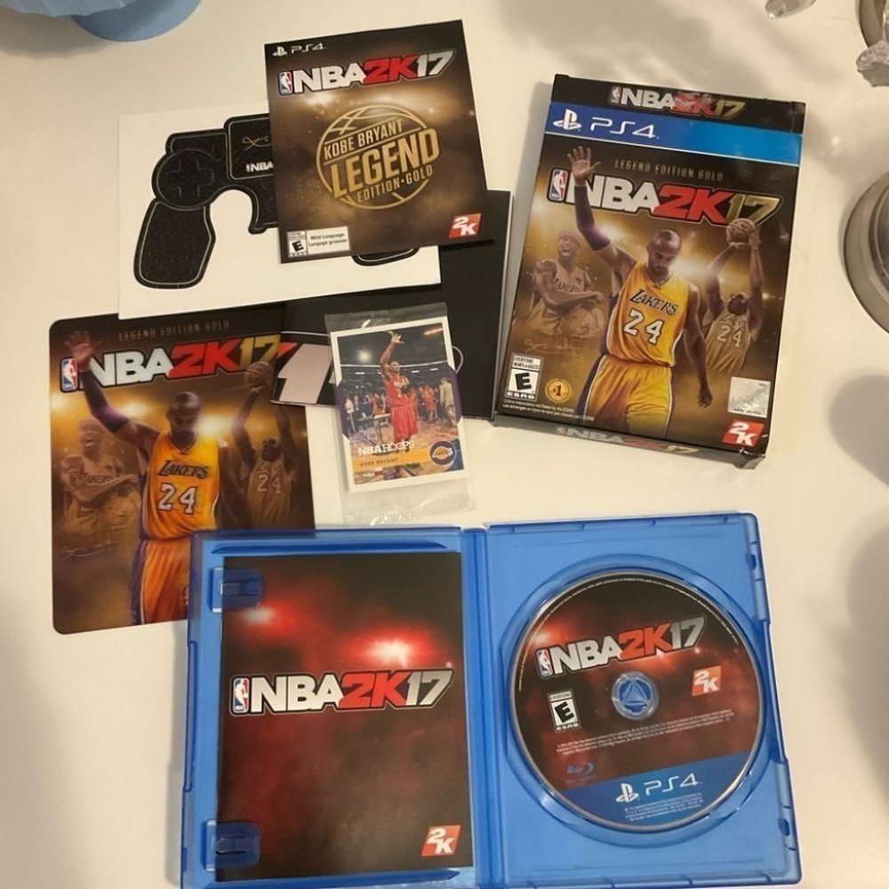 PS4 NBA 2k17 Legend Edition Gold Video  Game